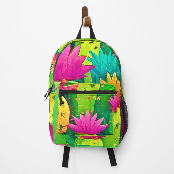 Item preview, Vibrant Cactus Spike Patterns designed and sold by Health And Fitness Posts e-Store.