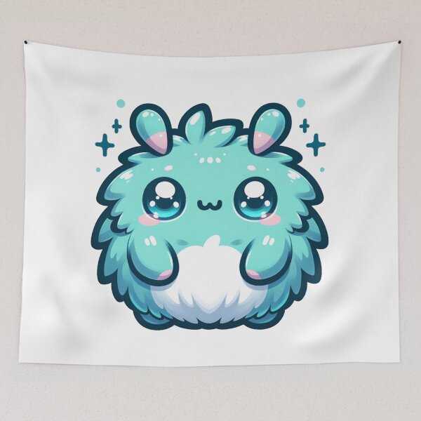 Item preview, Kawaii Bug Named Woolly Cuddles designed and sold by BassHeadMomma.