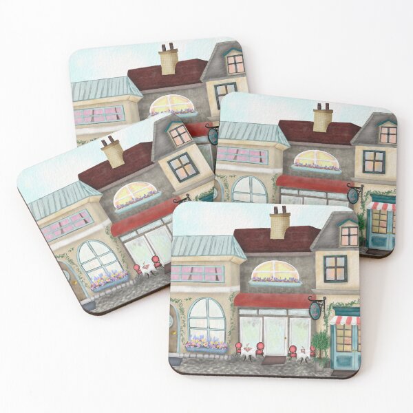 Item preview, Rue Du Village designed and sold by AdriaCaps Art & Design.