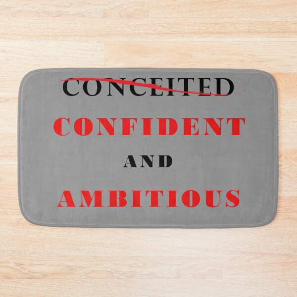 Item preview, Conceited - No, Confident and Ambitious designed and sold by ART-HOME-PAWS.