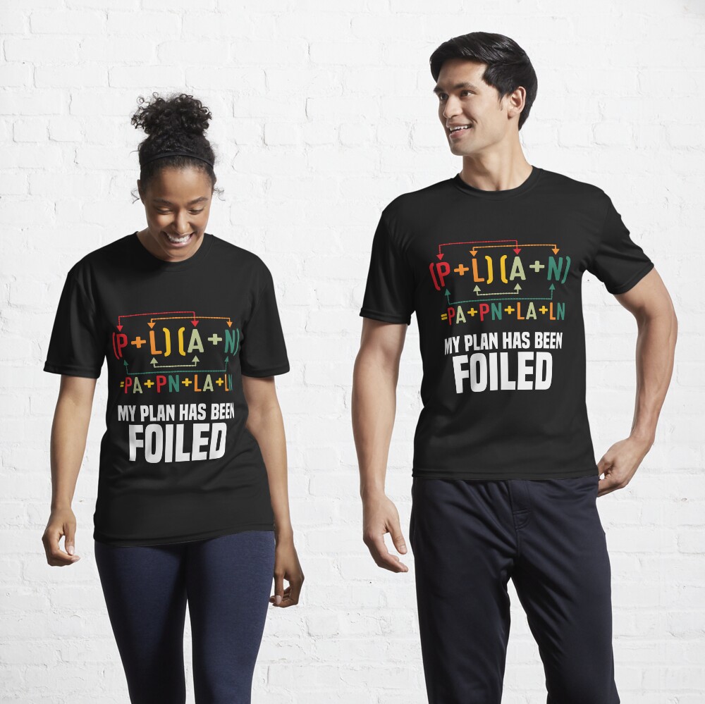 "My Plan has been foiled Funny Math Teacher Pun Science" Poster by ...
