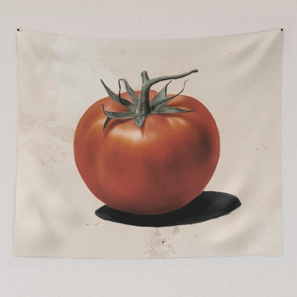Item preview, Tomato with green designed and sold by hhh-art.