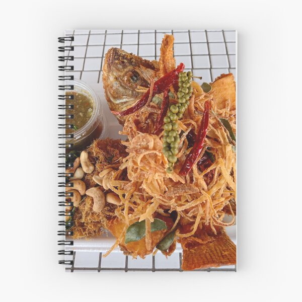 Item preview, Plaa Tod Samoon Prai Thai Fried Fish Herbal Salad designed and sold by Kevin Miller Photography.