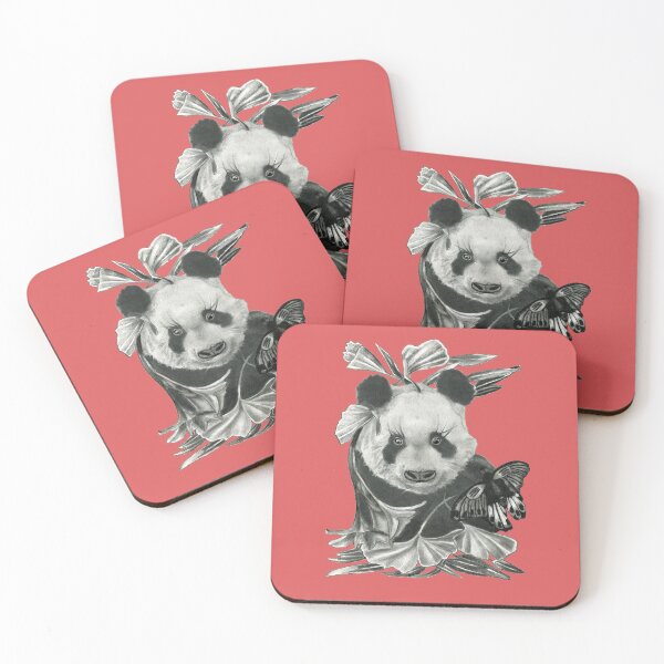 Item preview, Panda and butterfly designed and sold by KnowingWonder.
