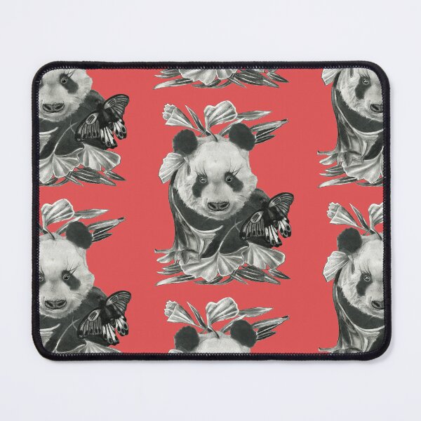Item preview, Panda and butterfly designed and sold by KnowingWonder.
