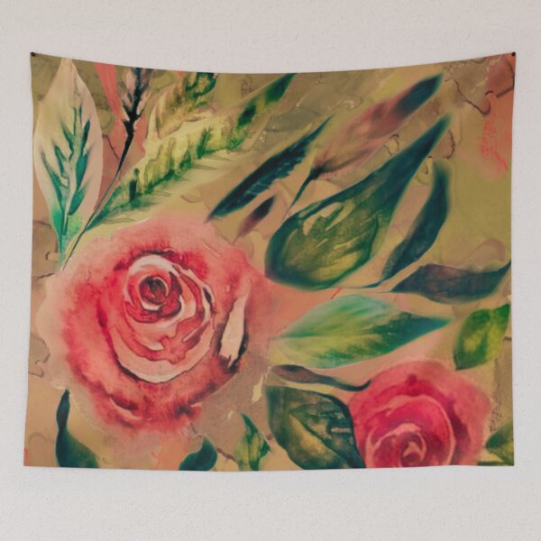 Item preview, A dream with flowers designed and sold by WatercolourLily.