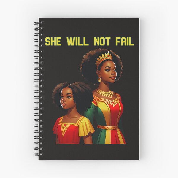 Item preview, She Will Not Fail: Juneteenth Empowerment African American Queen Pride designed and sold by elynne9.
