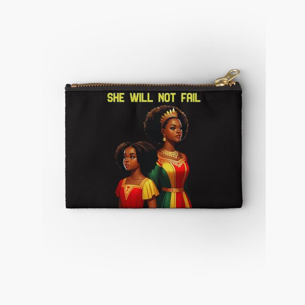 Item preview, She Will Not Fail: Juneteenth Empowerment African American Queen Pride designed and sold by elynne9.