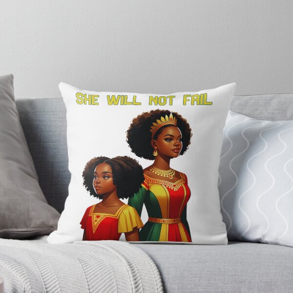 Item preview, She Will Not Fail: Juneteenth Empowerment African American Queen Pride designed and sold by elynne9.