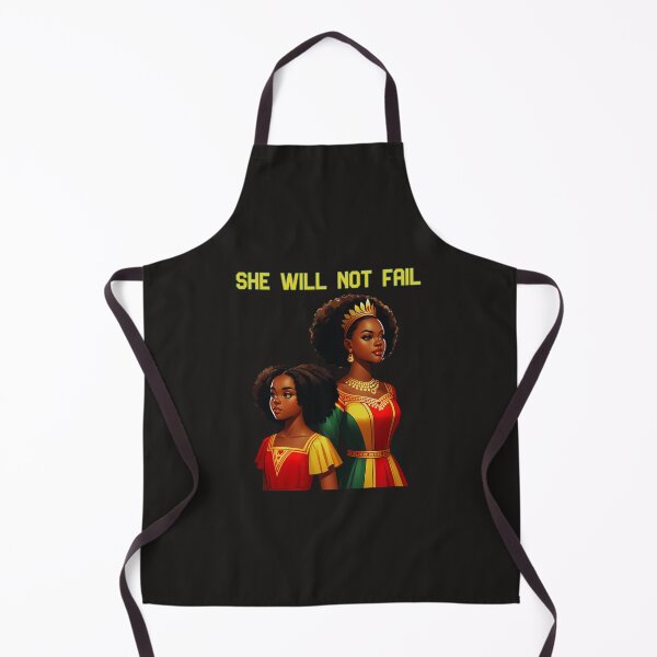 Item preview, She Will Not Fail: Juneteenth Empowerment African American Queen Pride designed and sold by elynne9.
