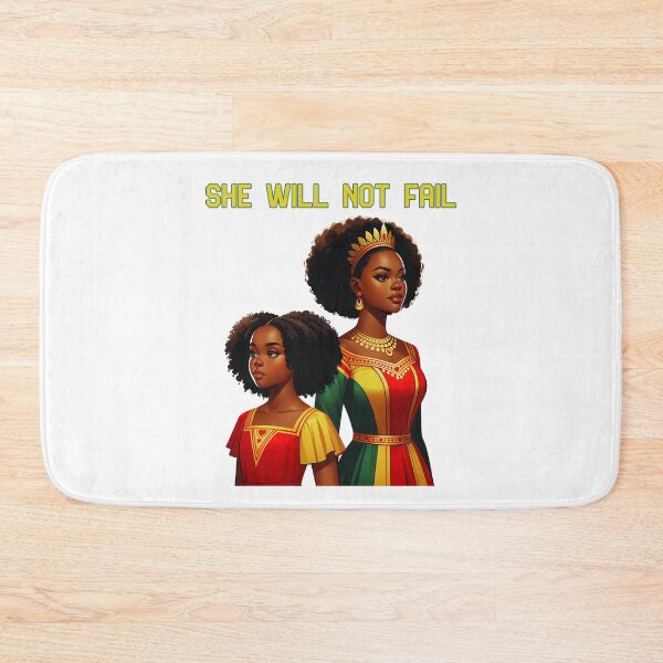 Item preview, She Will Not Fail: Juneteenth Empowerment African American Queen Pride designed and sold by elynne9.