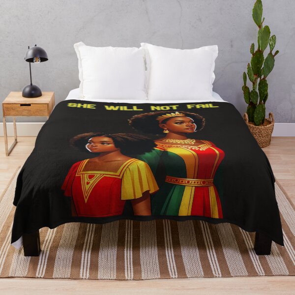Item preview, She Will Not Fail: Juneteenth Empowerment African American Queen Pride designed and sold by elynne9.