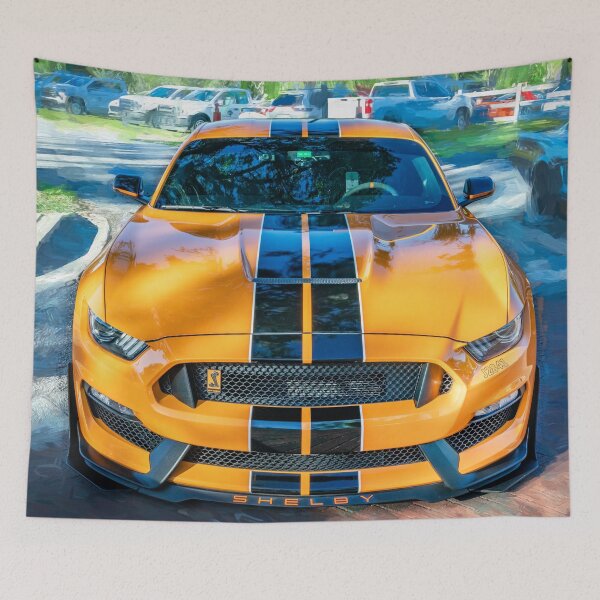 Item preview, 2023 Twister Orange Ford Shelby Mustang GT350 X designed and sold by RichFrancoCars.