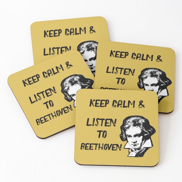 Item preview, Keep Calm & Listen To Beethoven designed and sold by LindyLuDrew.