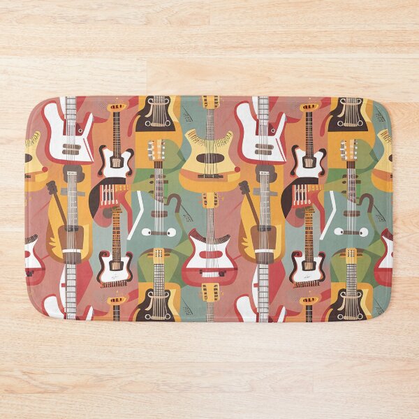 Item preview, Vibrant Melody: A Symphony of Colorful Guitars designed and sold by FocusedArt.
