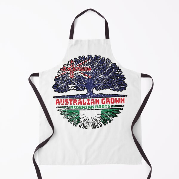 Item preview, Nigeria Nigerian Australian Australia Tree Roots Flag designed and sold by FlagX.