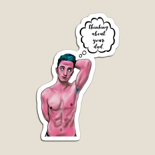 Thinking About Your Dad (Art) Magnet