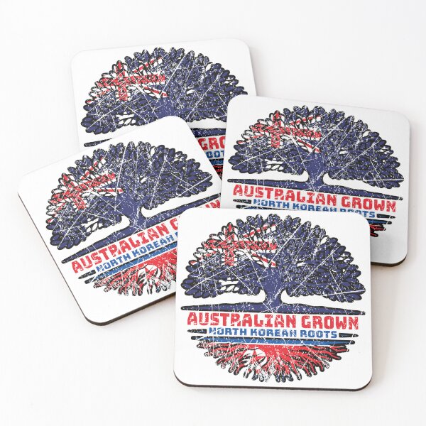 Item preview, North Korea North Korean Australian Australia Tree Roots Flag designed and sold by FlagX.