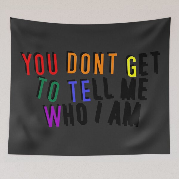 Item preview, Gay Anarchy | YOU DON'T GET TO TELL ME WHO I AM designed and sold by Vira Magnus Layton.