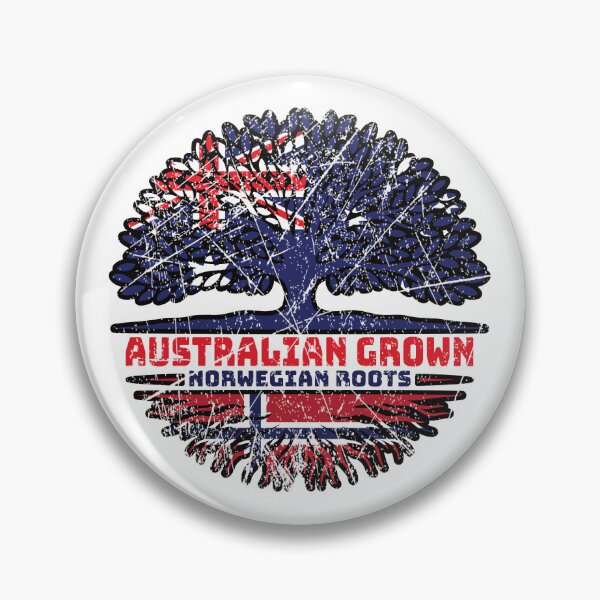 Item preview, Norway Norwegian Australian Australia Tree Roots Flag designed and sold by FlagX.