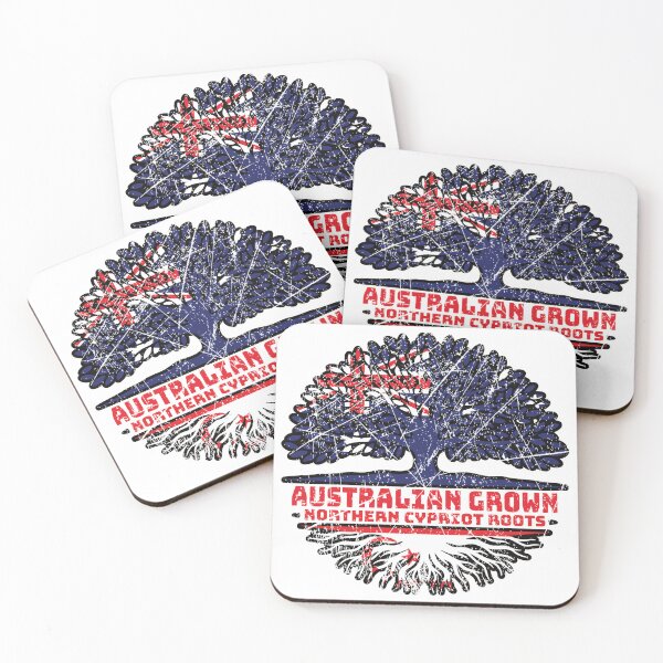 Item preview, Northern Cyprus Northern Cypriot Australian Australia Tree Roots Flag designed and sold by FlagX.