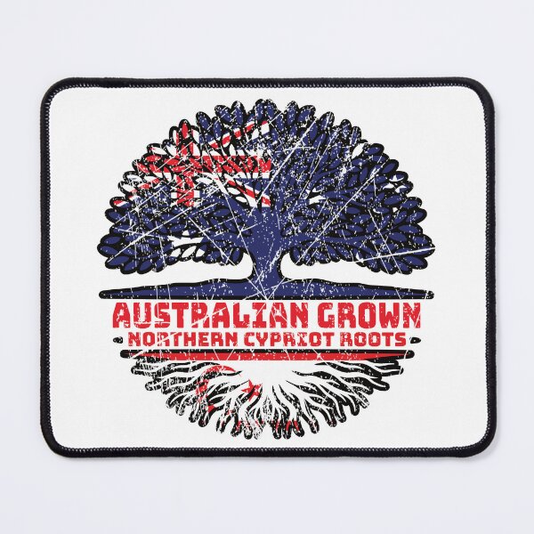 Item preview, Northern Cyprus Northern Cypriot Australian Australia Tree Roots Flag designed and sold by FlagX.
