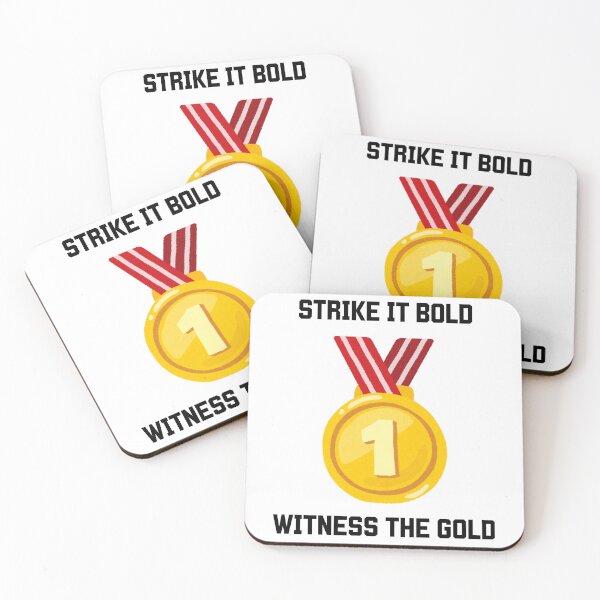 Item preview, Athletic Celebration - "Strike It Bold, Witbess The Gold" designed and sold by PaultonDesigns.