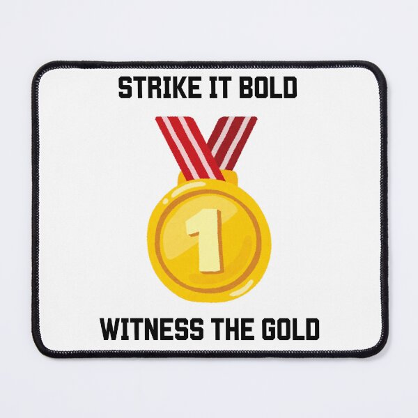 Item preview, Athletic Celebration - "Strike It Bold, Witbess The Gold" designed and sold by PaultonDesigns.