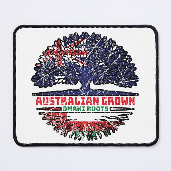 Item preview, Oman Omani Australian Australia Tree Roots Flag designed and sold by FlagX.