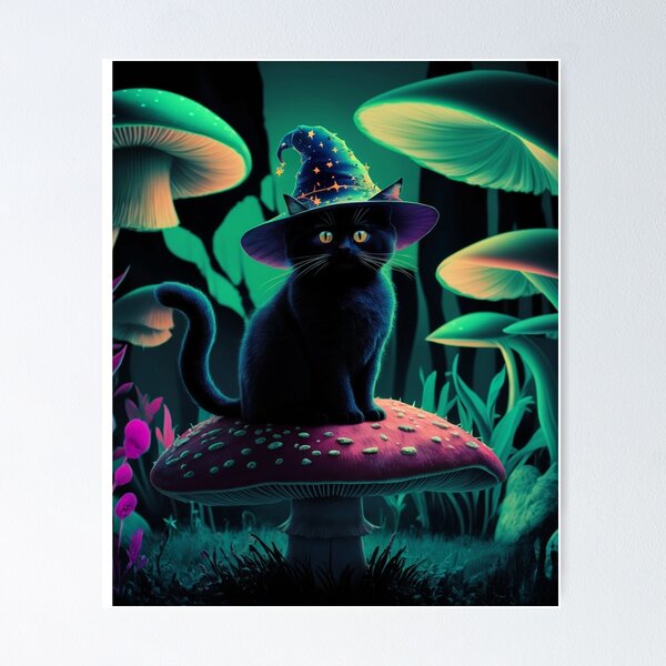 Item preview, midnight blue cat designed and sold by Agnesfin.