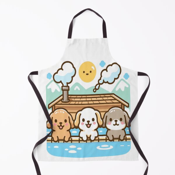 Item preview, Doggos Onsen 4 designed and sold by ClearNight.