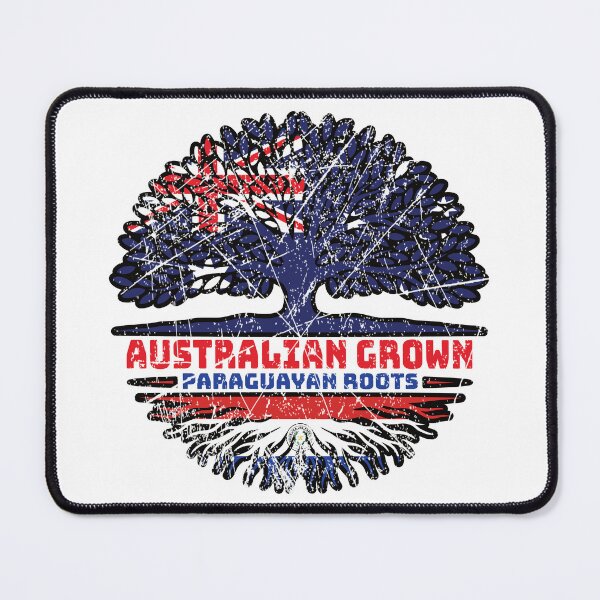 Item preview, Paraguay Paraguayan Australian Australia Tree Roots Flag designed and sold by FlagX.