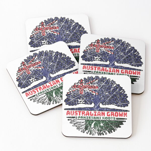 Item preview, Pakistan Pakistani Australian Australia Tree Roots Flag designed and sold by FlagX.
