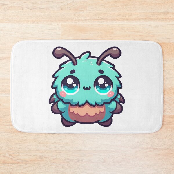 Item preview, Kawaii Bug Named Woolly Fluff designed and sold by BassHeadMomma.