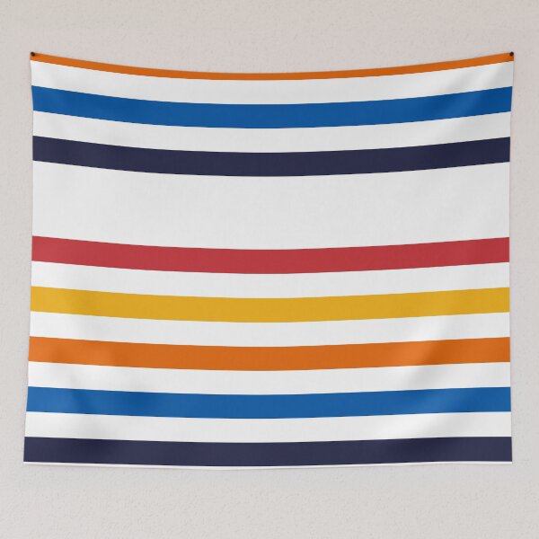 Item preview, Retro vintage color stripes sunset colors designed and sold by TalBright.