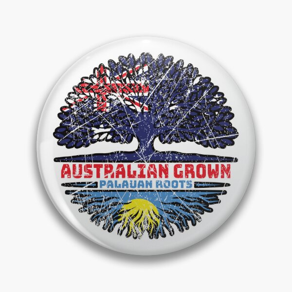 Item preview, Palau Palauan Australian Australia Tree Roots Flag designed and sold by FlagX.
