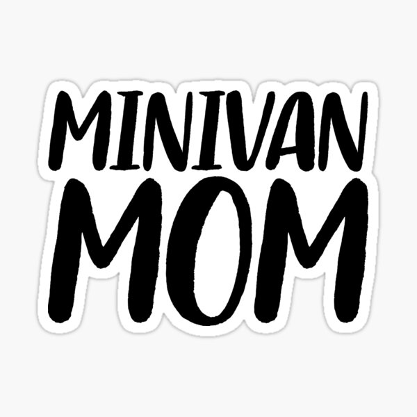 I'm a Cool Mom Minivan Keychain / Cool Mom Gifts / Minivan 