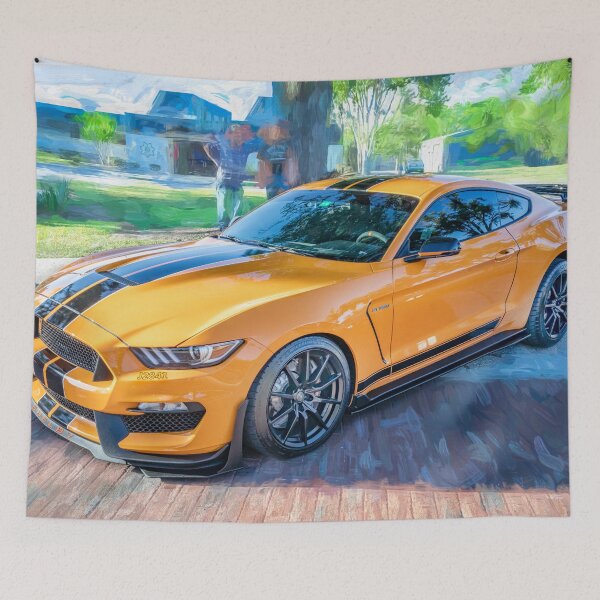 Item preview, 2023 Twister Orange Ford Shelby Mustang GT350 X103 designed and sold by RichFrancoCars.