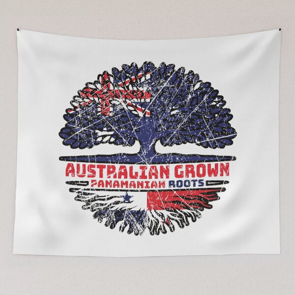 Item preview, Panama Panamanian Australian Australia Tree Roots Flag designed and sold by FlagX.