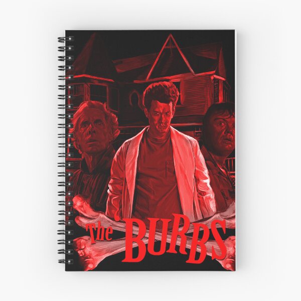 Item preview, The burbs illustration red designed and sold by Emilyashdraws.
