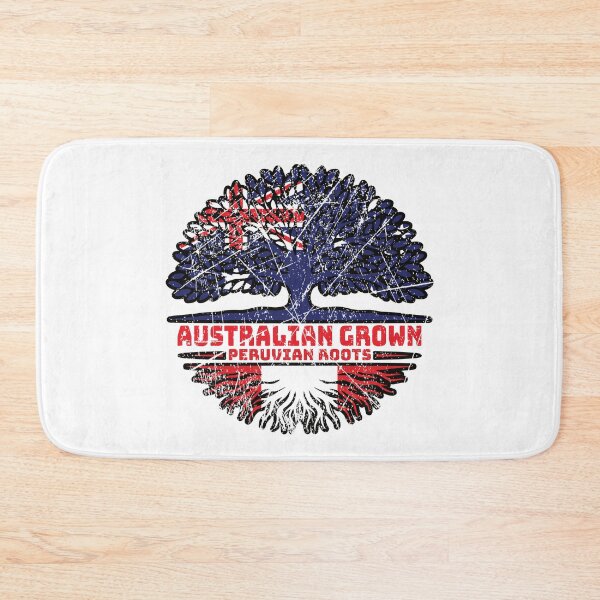 Item preview, Peru Peruvian Australian Australia Tree Roots Flag designed and sold by FlagX.