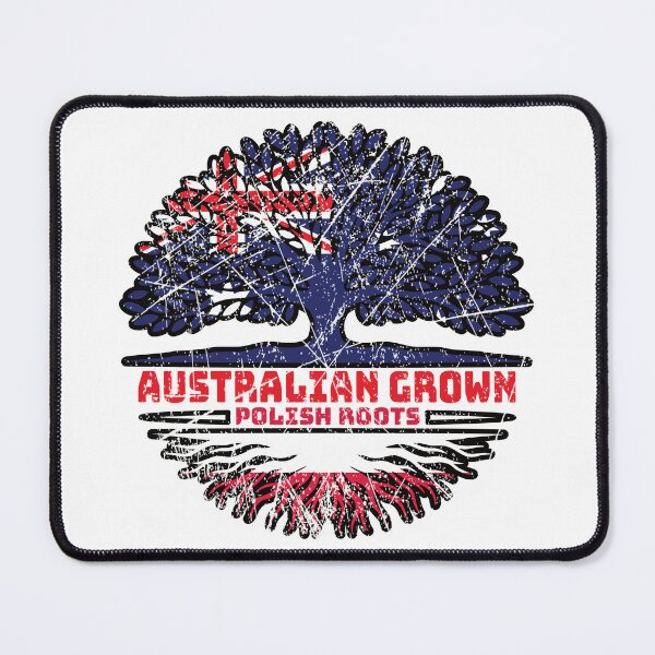 Item preview, Poland Polish Australian Australia Tree Roots Flag designed and sold by FlagX.