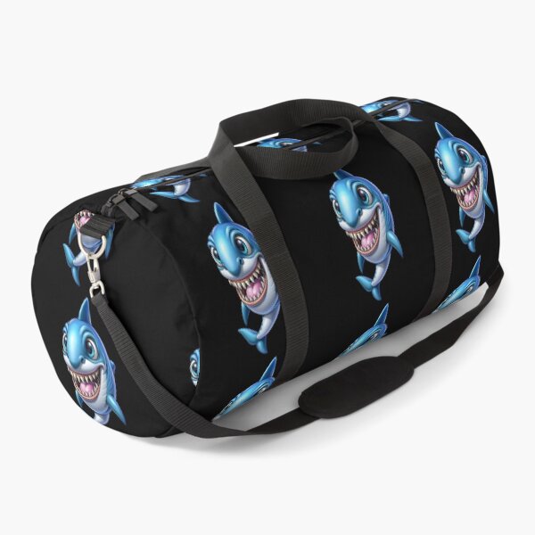 Item preview, blue  happy shark designed and sold by jkrphoto.