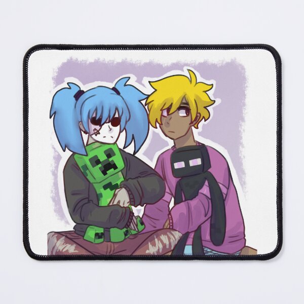Item preview, Travis and Sal the minecraft lovers designed and sold by Sikarii.