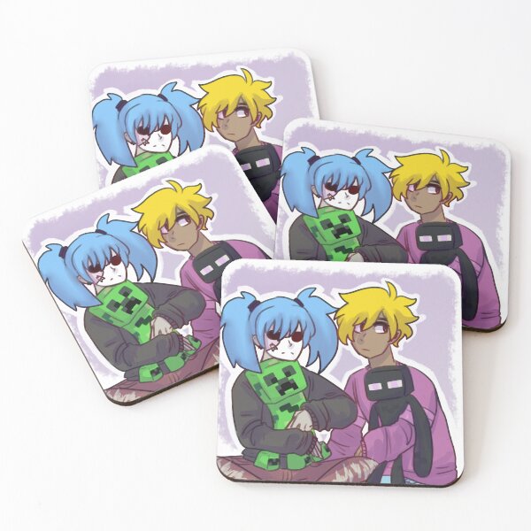 Item preview, Travis and Sal the minecraft lovers designed and sold by Sikarii.