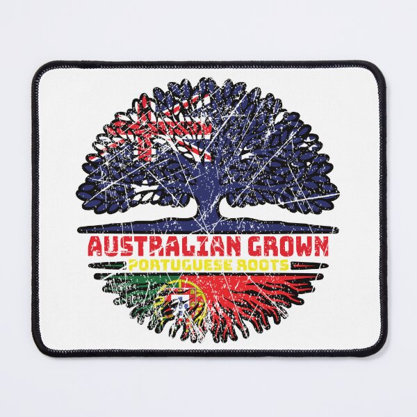 Item preview, Portugal Portuguese Australian Australia Tree Roots Flag designed and sold by FlagX.