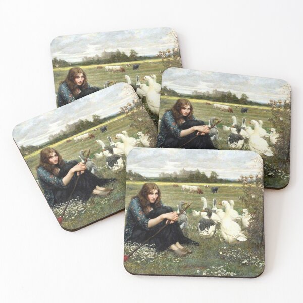 Item preview, Goose Girl - Valentine Cameron Prinsep designed and sold by forgottenbeauty.