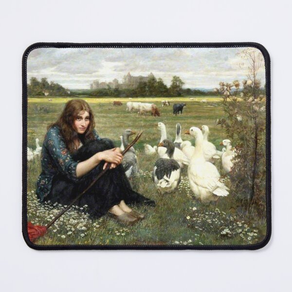 Item preview, Goose Girl - Valentine Cameron Prinsep designed and sold by forgottenbeauty.