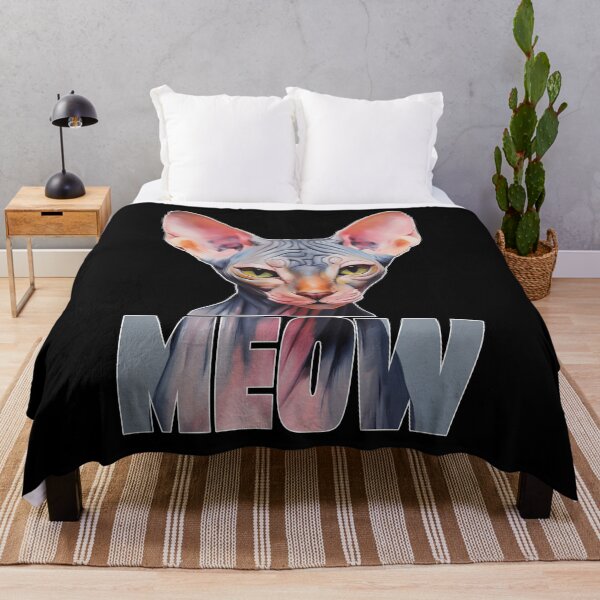 Item preview, Sphynx cat Meow designed and sold by PetsArt.