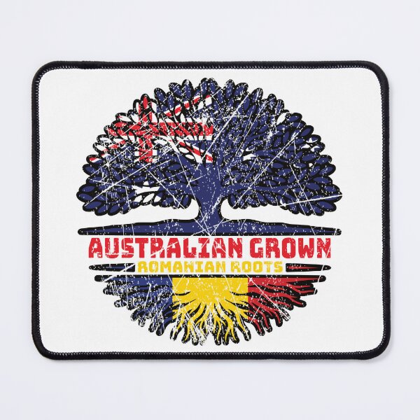 Item preview, Romania Romanian Australian Australia Tree Roots Flag designed and sold by FlagX.